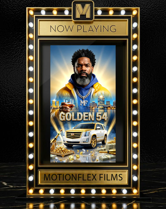 Golden 54 Birthday