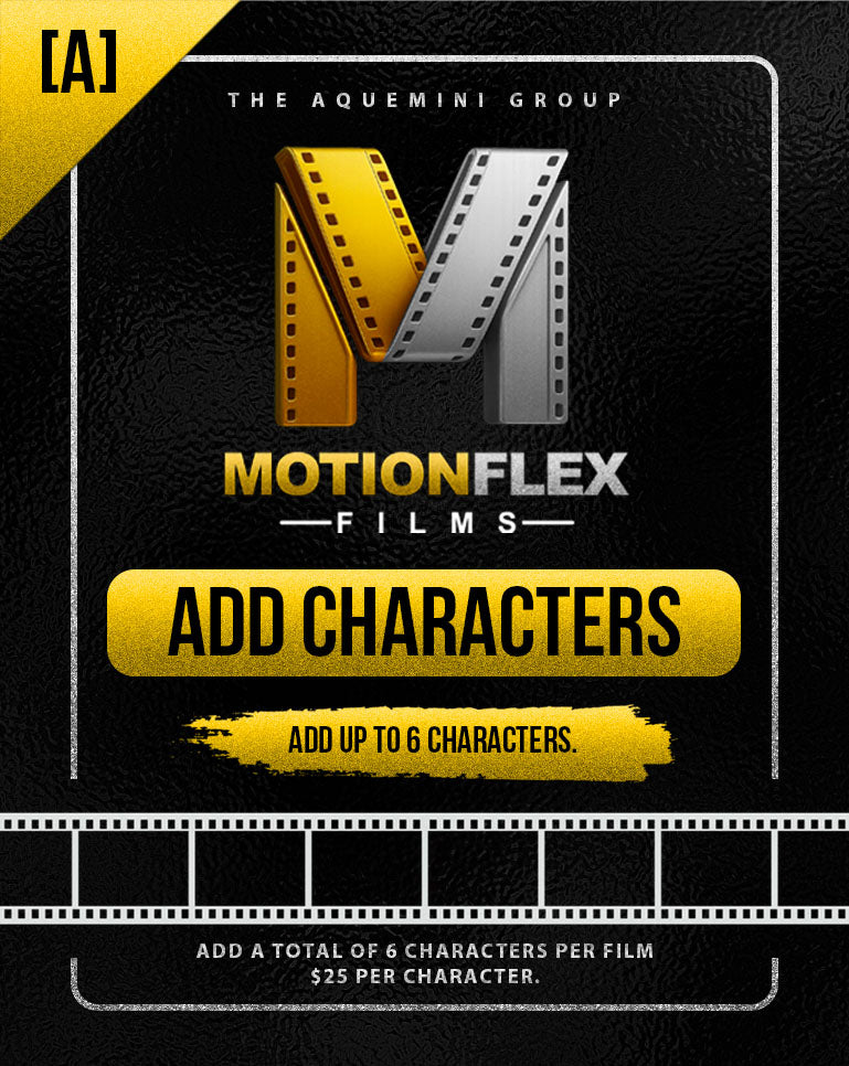 MotionFlex Film Add Characters